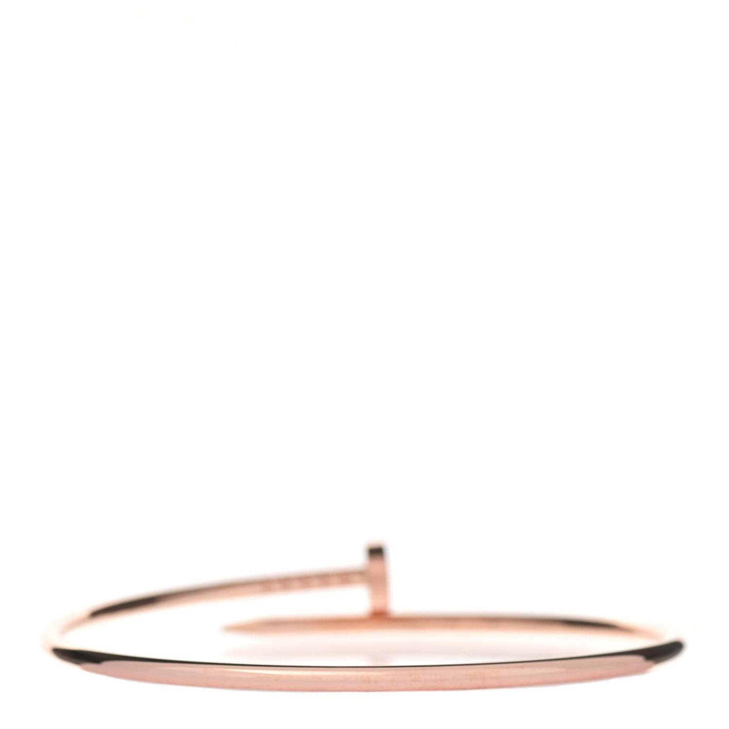 Cartier 18K Pink Gold Small Juste Un Clou Bracelet 17 3 of 5