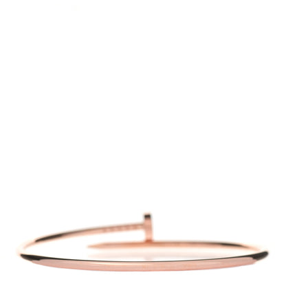 Cartier 18K Pink Gold Small Juste Un Clou Bracelet 17 3 of 5