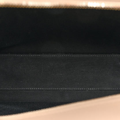 Saint Laurent Grain De Poudre Medium Uptown Tote Dark Latte 7 of 16