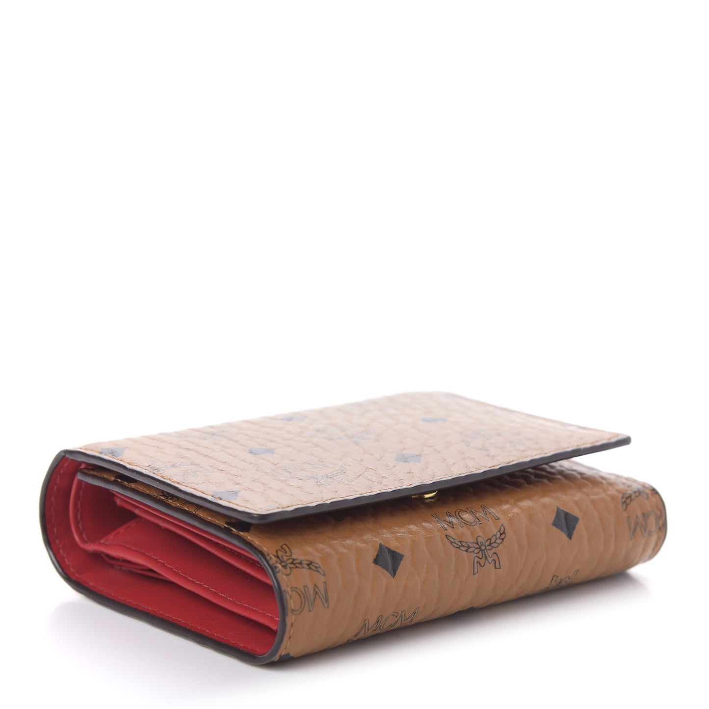 Visetos Trifold Wallet Cognac