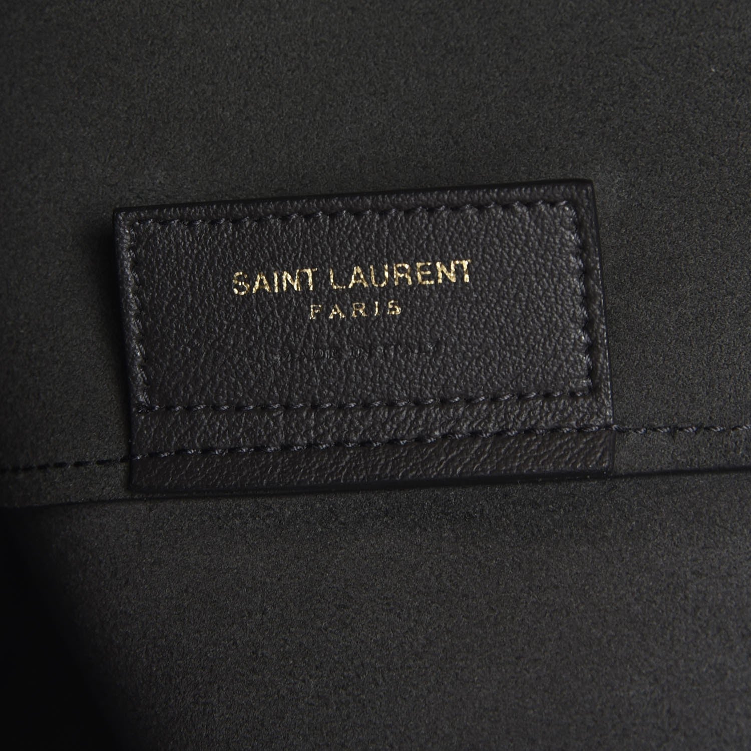 Saint Laurent Calfskin Large Shopping Tote Earth 6 of 6