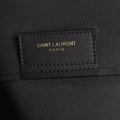 Saint Laurent Calfskin Large Shopping Tote Earth 6 of 6