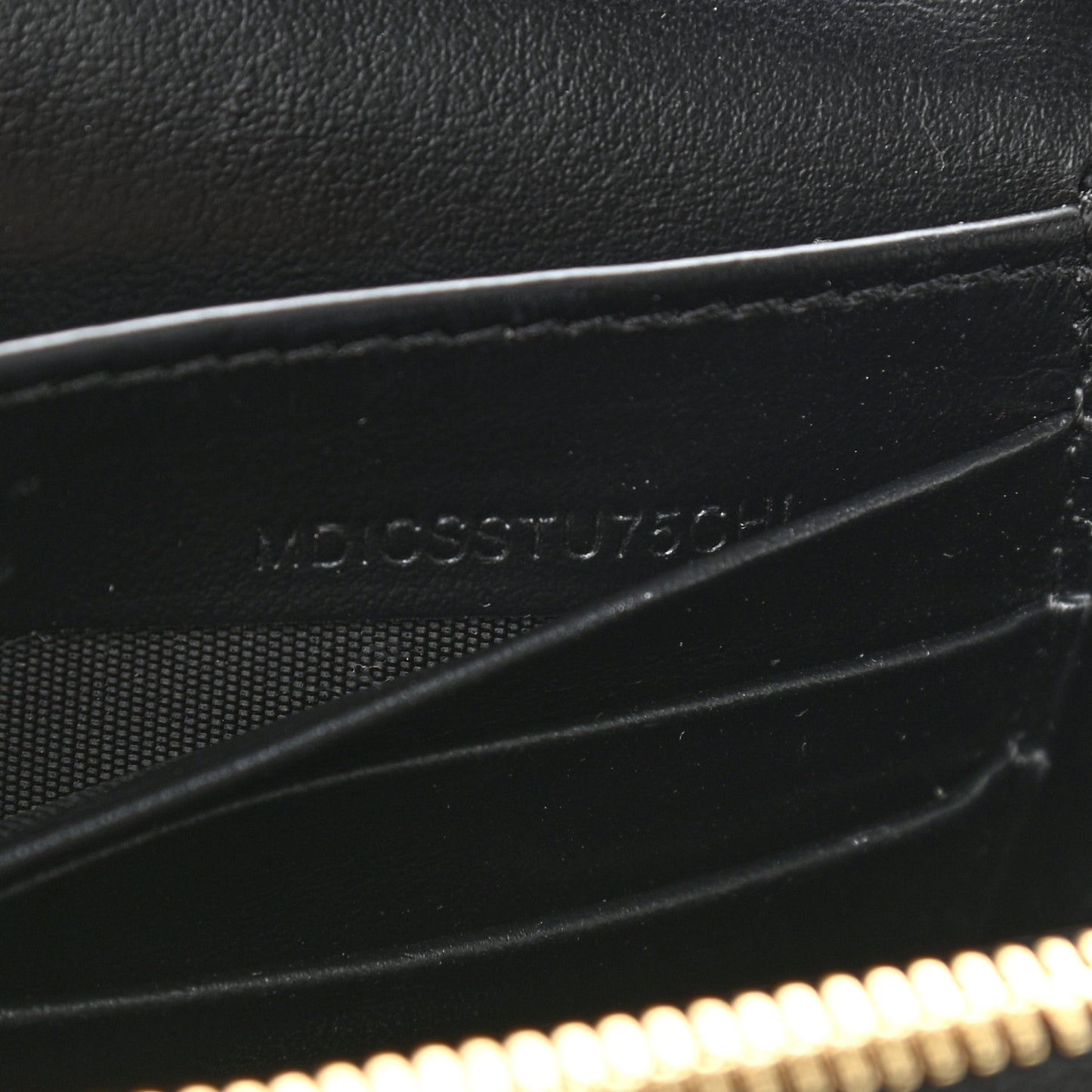 Grainy Calfskin Vintage Check Hampshire Crossbody Black