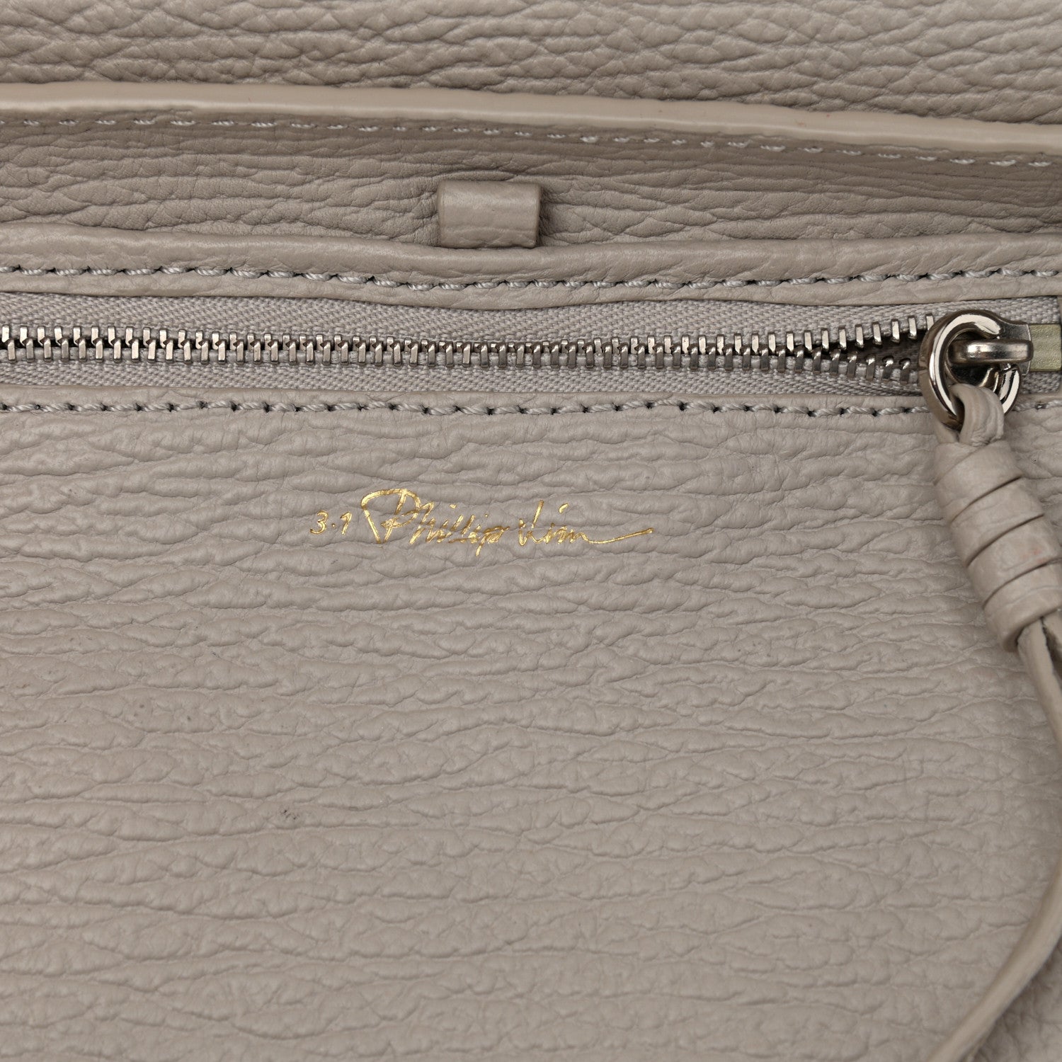 3.1 Phillip Lim Textured Calfskin Mini Pashli Satchel Feather 6 of 12