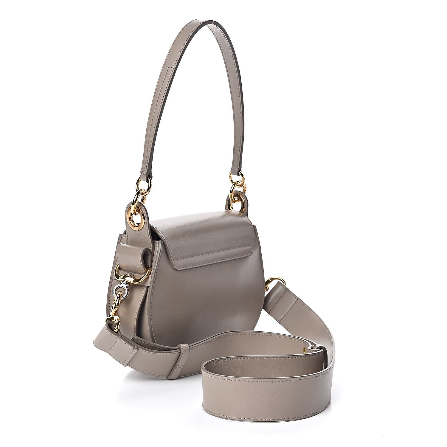 Chloe Calfskin Small Tess Bag Motty Grey 4 of 10