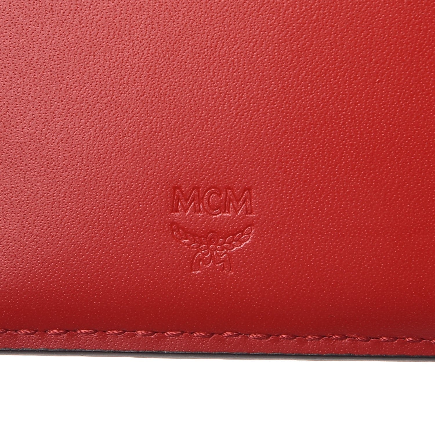 MCM Visetos ID Wallet Cognac 7 of 10