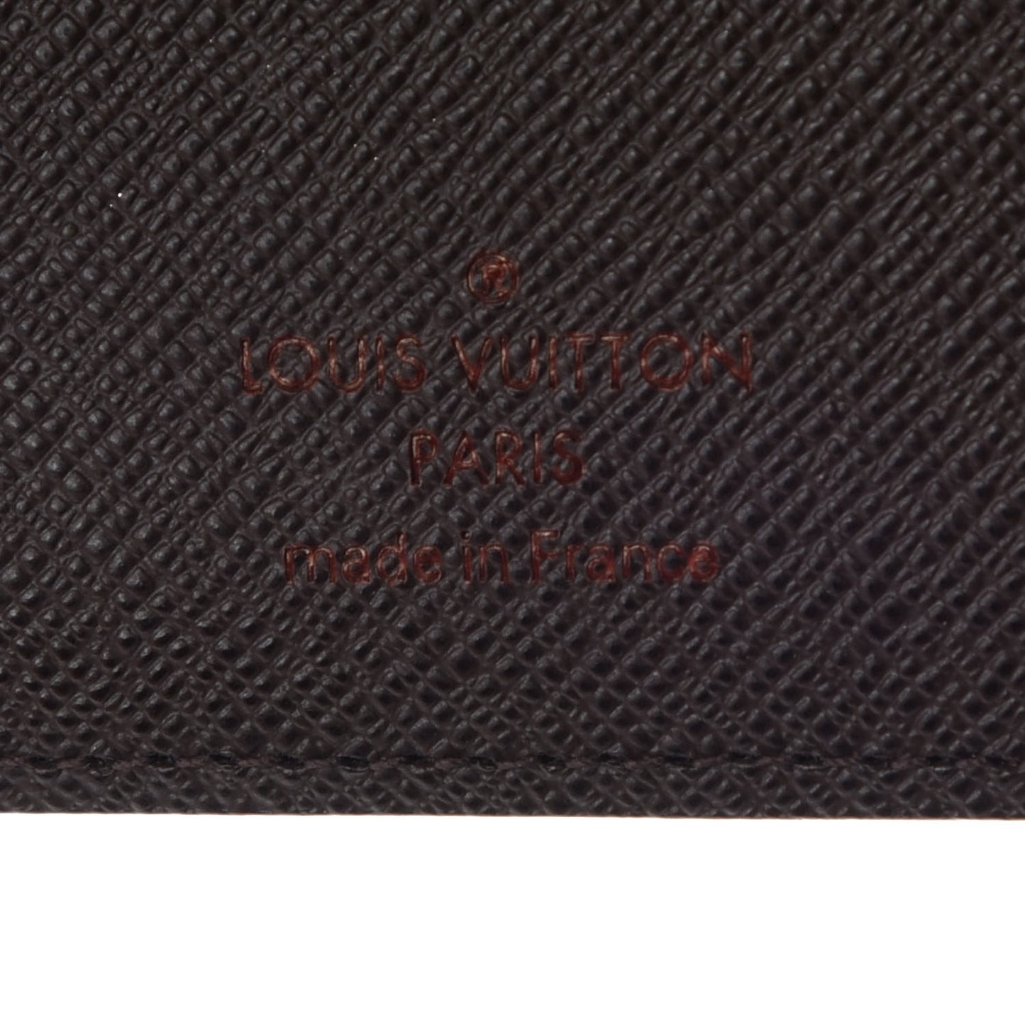 Damier Ebene Medium Ring Agenda Cover