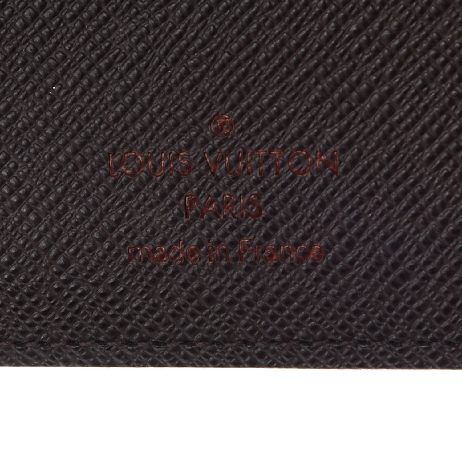 Louis Vuitton Damier Ebene Medium Ring Agenda Cover 7 of 9