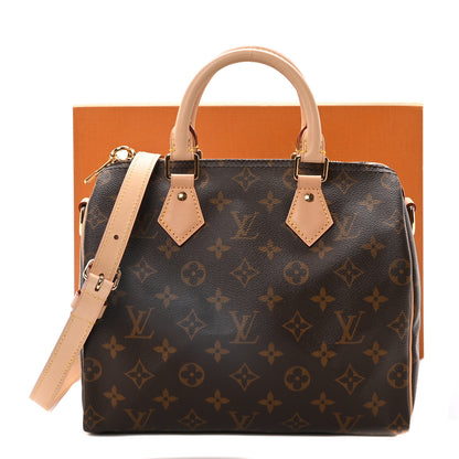 Louis Vuitton Monogram Speedy Bandouliere 25 10 of 10