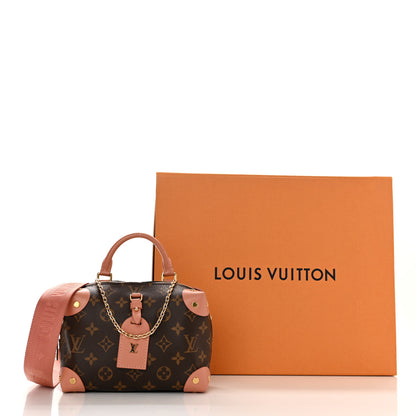 Louis Vuitton Monogram Petite Malle Souple Peach 10 of 10