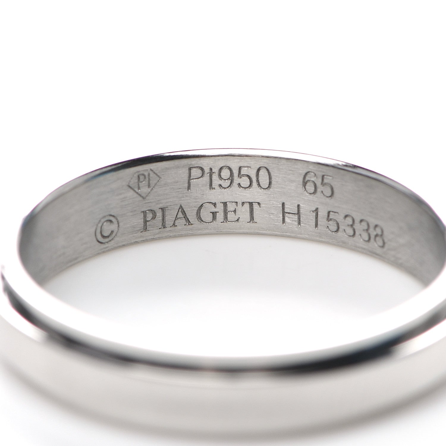 Piaget Platinum Possession Wedding Band Ring 65 11 4 of 4