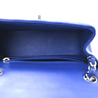 Chanel Lambskin Quilted Mini Square Flap Blue 5 of 12