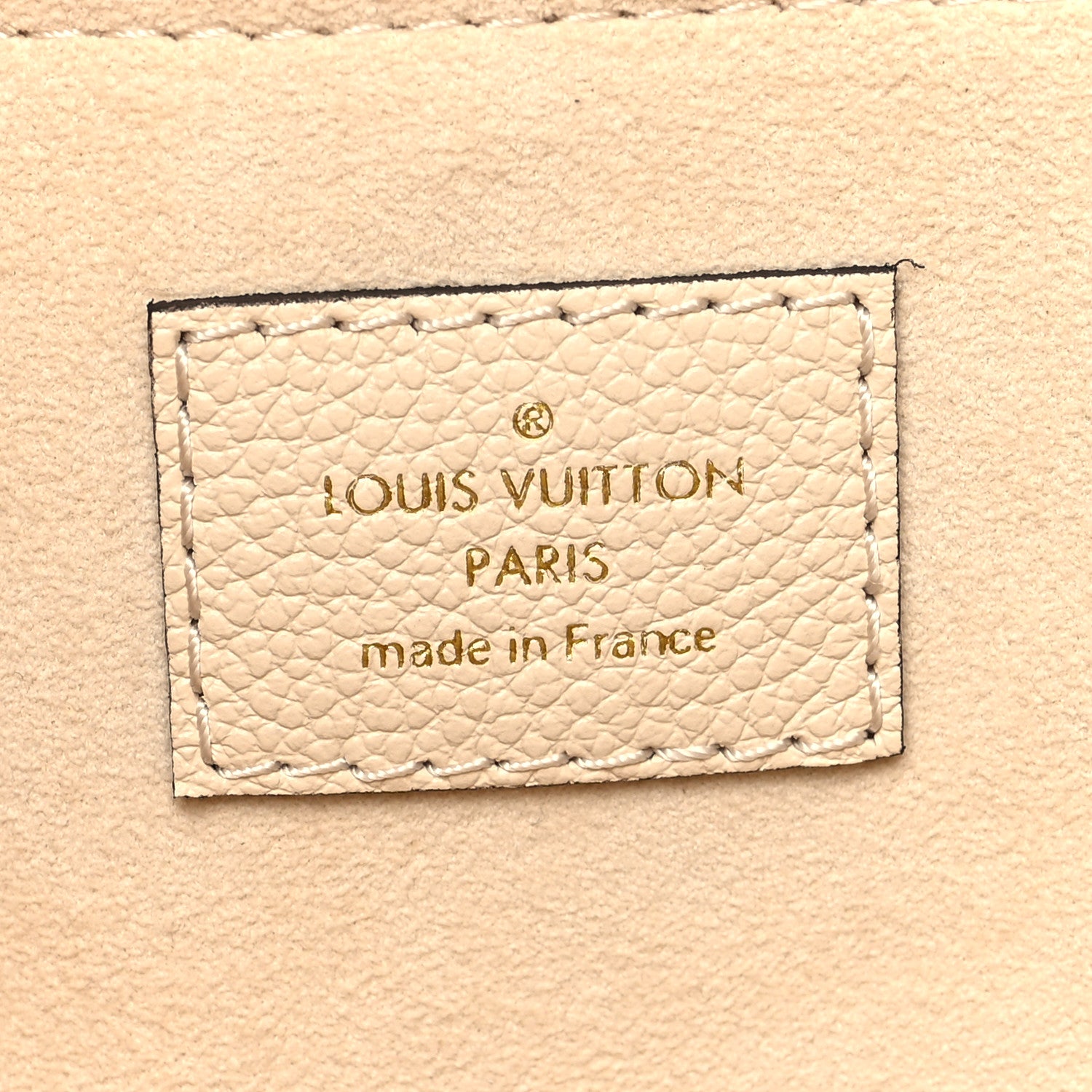 Louis Vuitton Empreinte Monogram Giant Neverfull MM Cream 8 of 11