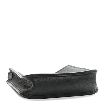 Hermes Taurillon Clemence Evelyne TPM Black 3 of 10