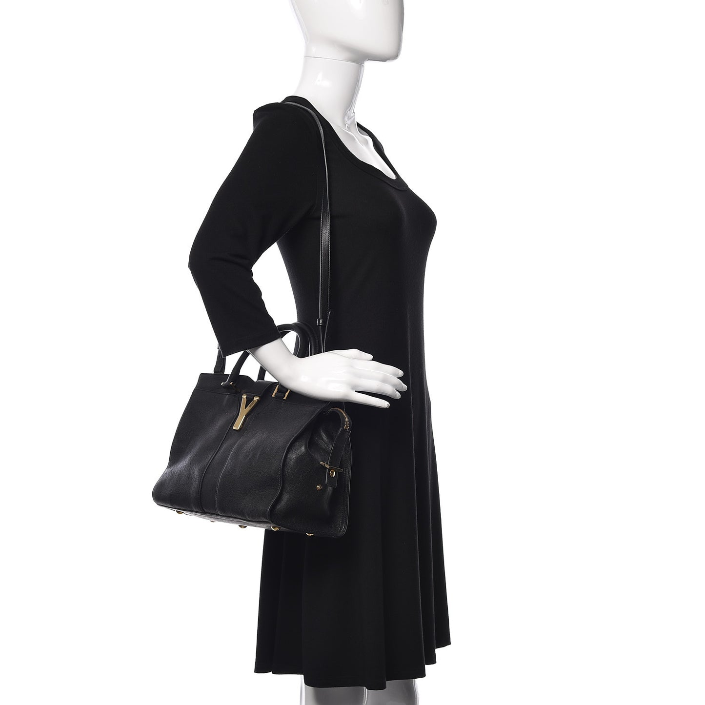 Sheepskin Small Cabas ChYc Black