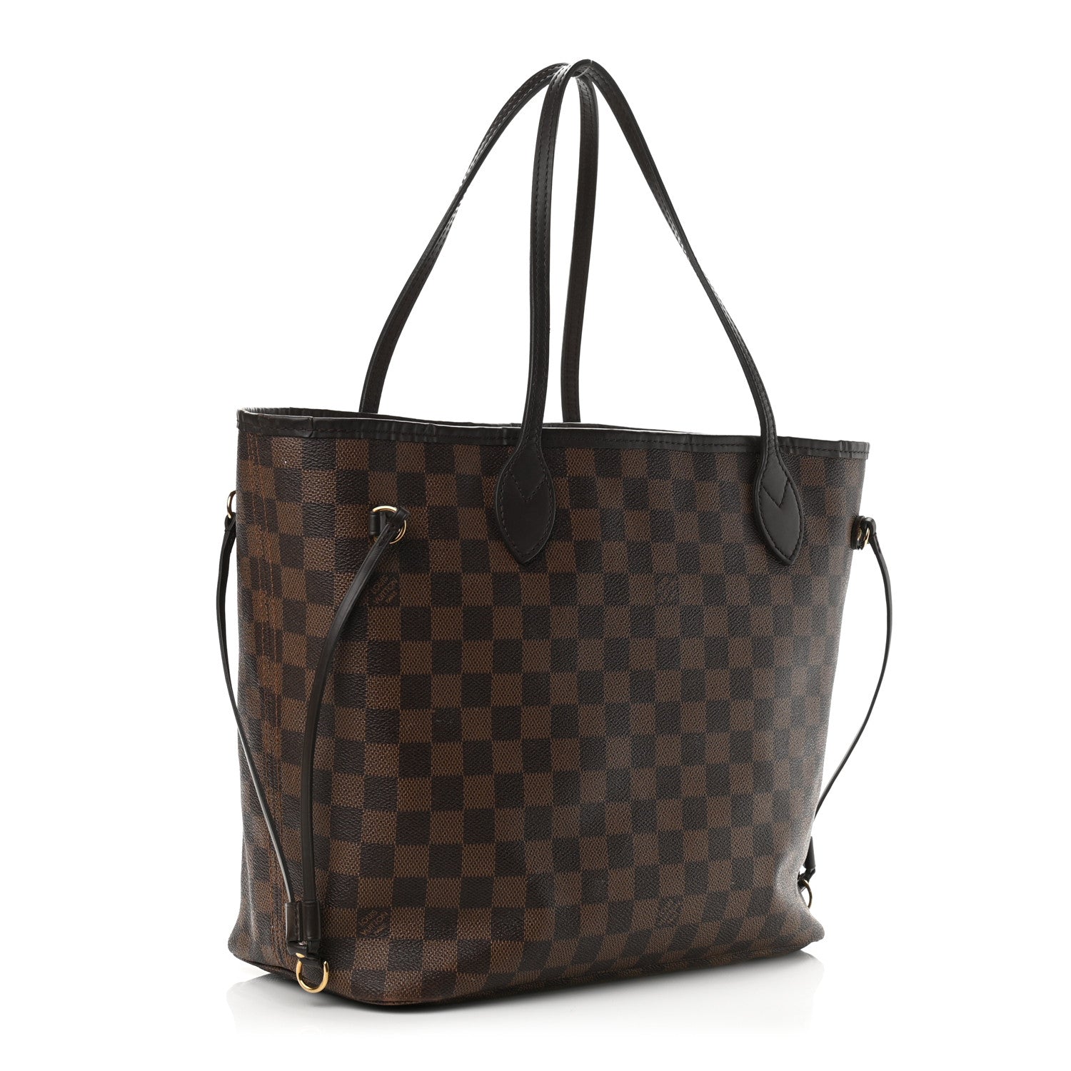 Louis Vuitton Damier Ebene Neo Neverfull MM Rose Ballerine 4 of 18