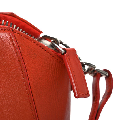 Givenchy Sugar Goatskin Mini Antigona Burnt Orange 13 of 15