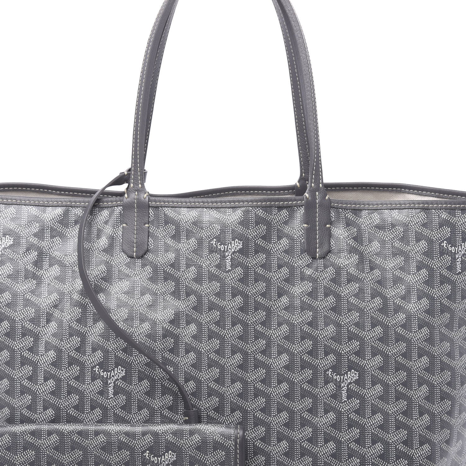 Goyard Goyardine Saint Louis PM Grey 12 of 12