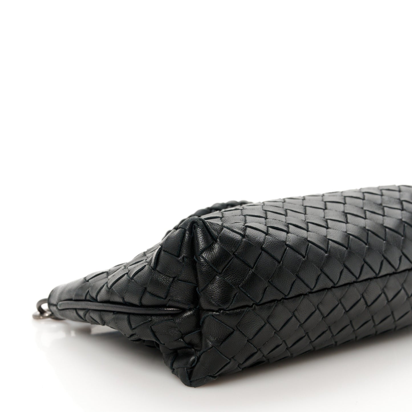Nappa Intrecciato Mini Shoulder Bag Black