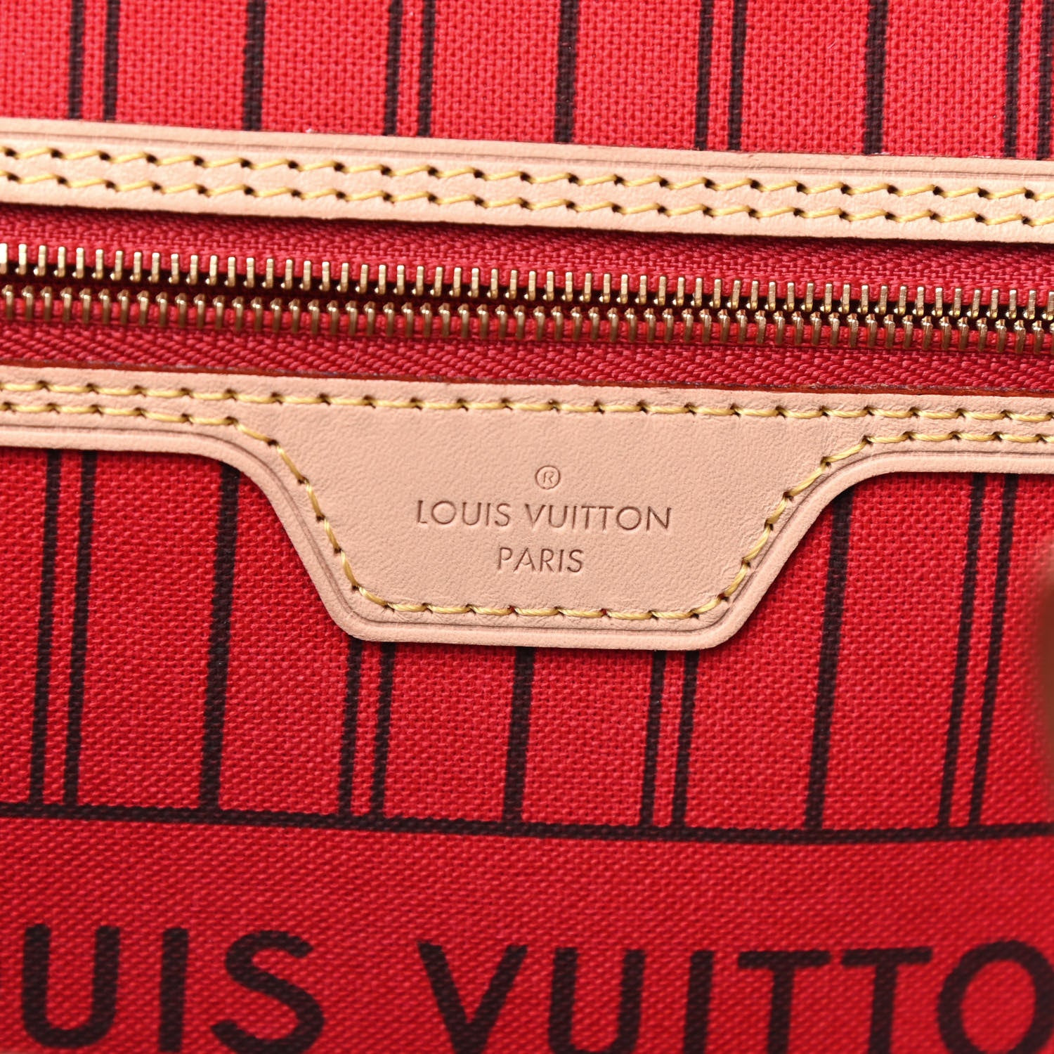 Louis Vuitton Monogram Neo Neverfull MM Cherry 7 of 10
