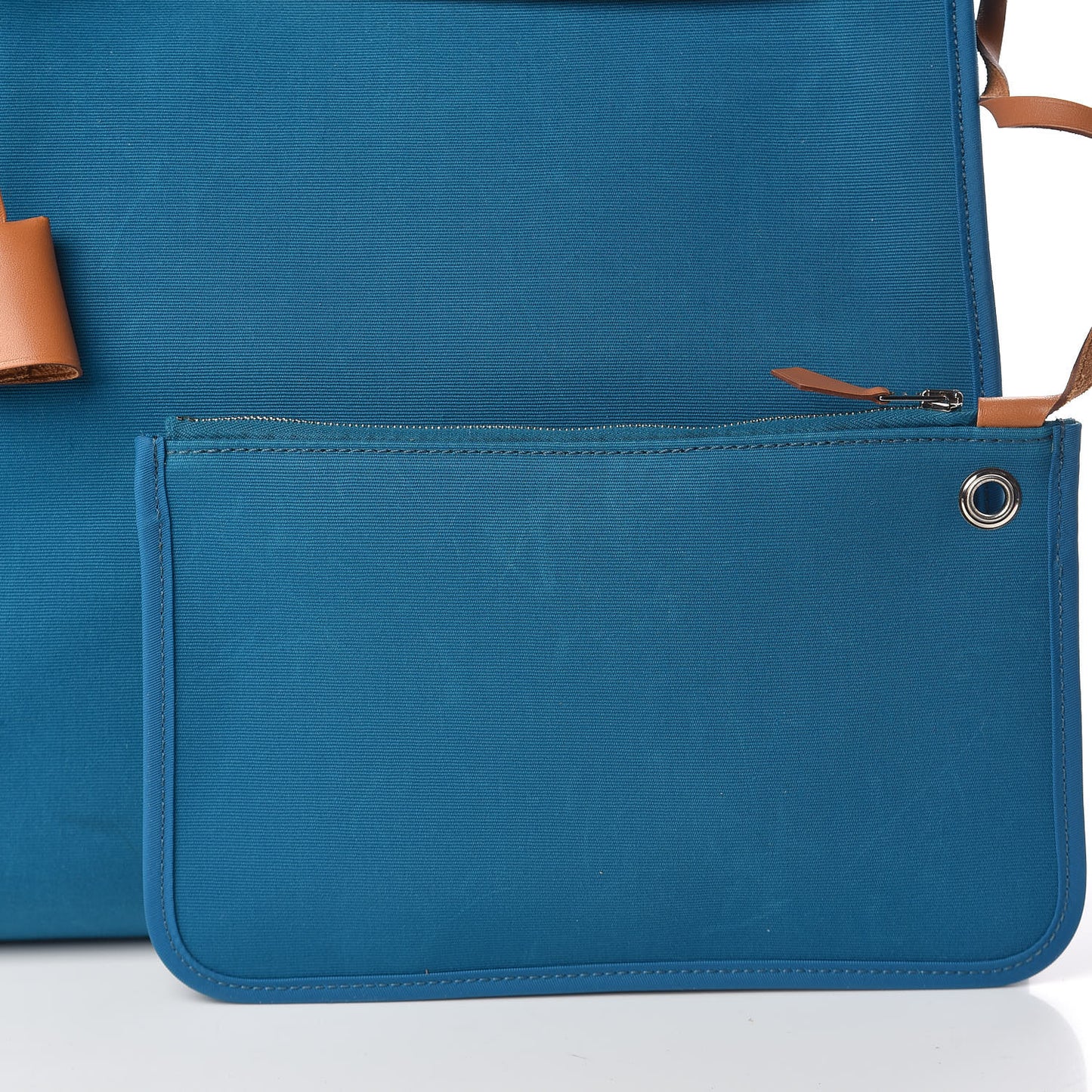 Toile Vache Hunter Herbag Zip 39 MM Bleu Izmir Natural