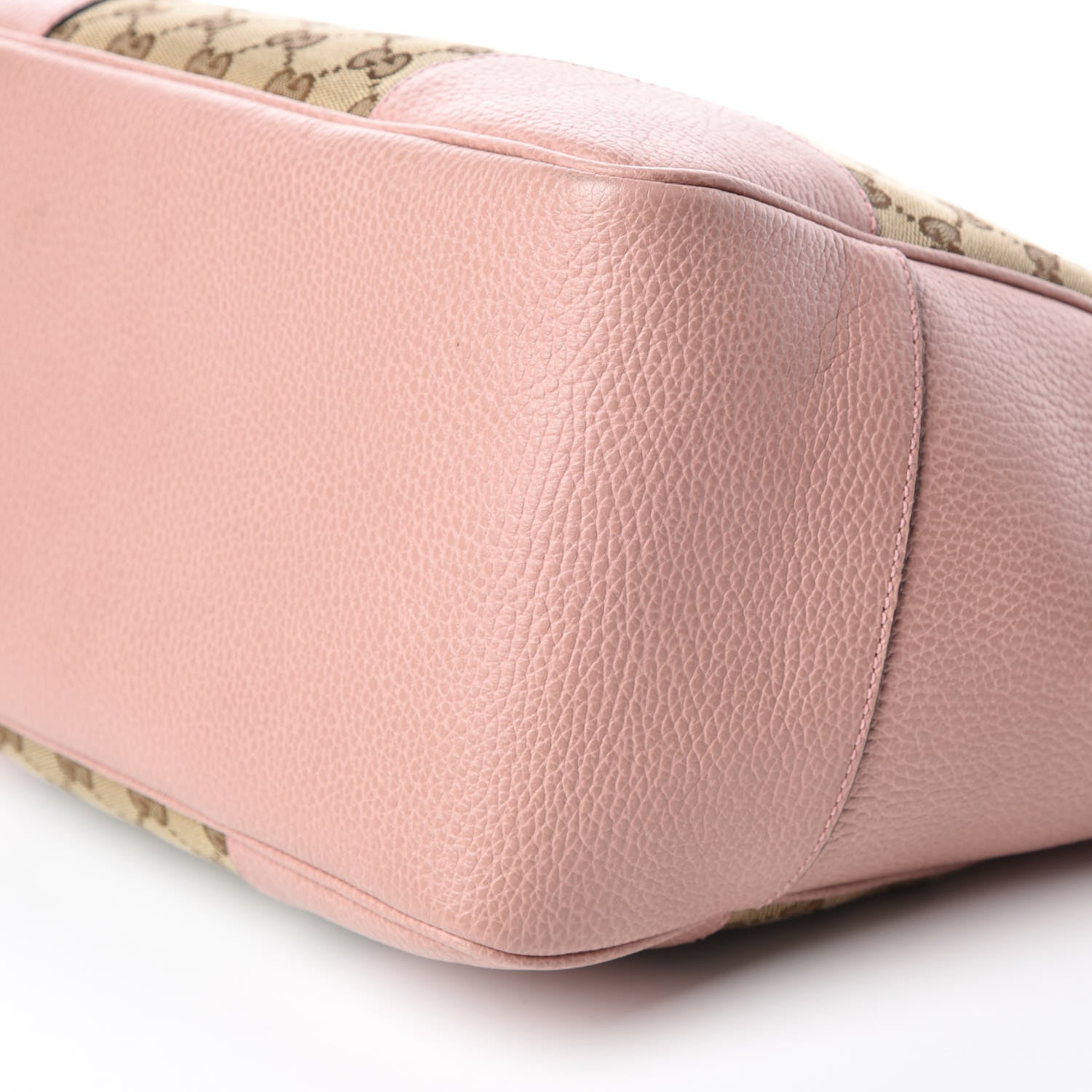 Gucci Monogram Bree Zippered Tote Beige Soft Pink 10 of 16