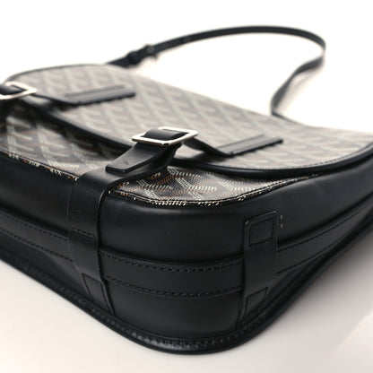 Goyard Goyardine Belvedere MM Messenger Bag Black 8 of 8