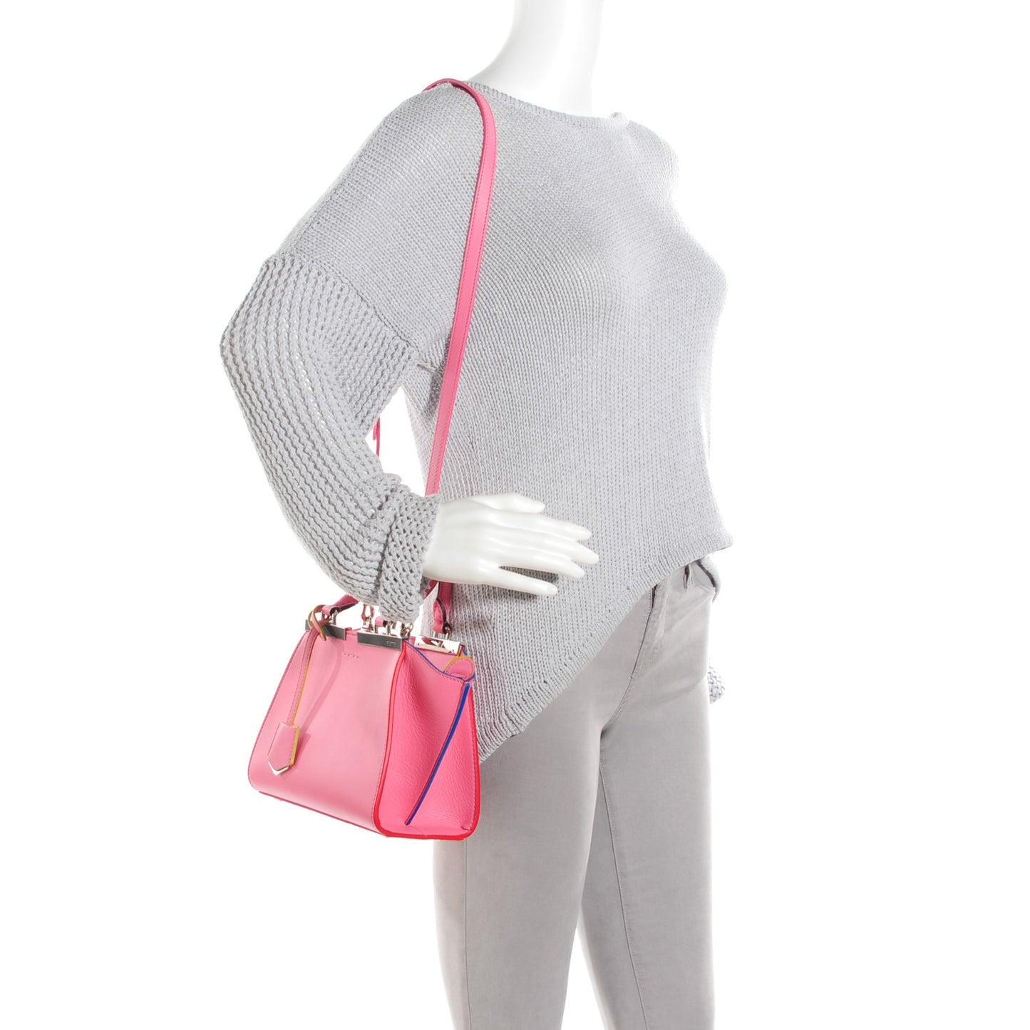 Vitello Dolce Mini 3jours Tote Pink