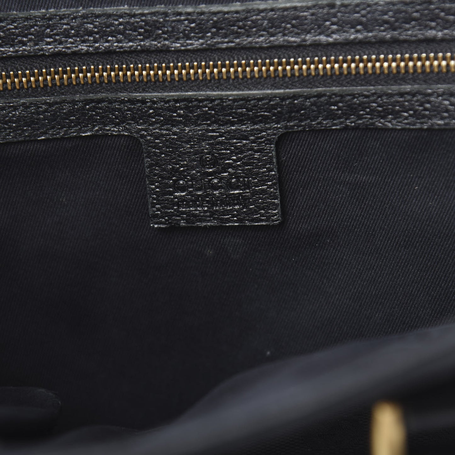 Monogram Medium Tote Black