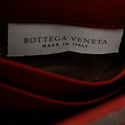 Bottega Veneta Nappa Intrecciato Continental Wallet on Chain Deco Rose Baccarra Rose 7 of 10