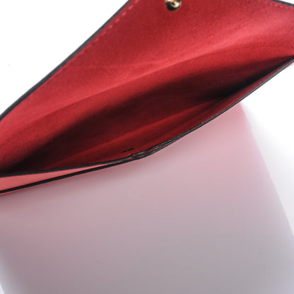Louis Vuitton Veau Cachemire Chinese New Year Rooster Envelope Pouch Red 6 of 6