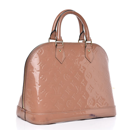 Louis Vuitton Vernis Alma MM Rose Florentin 3 of 15