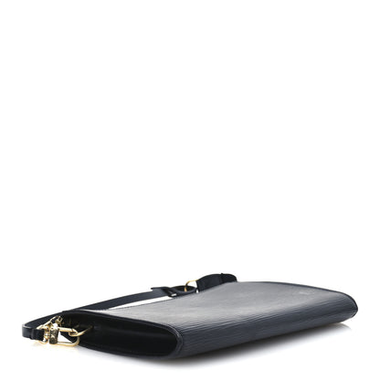 Louis Vuitton Epi Pochette Accessories 24 Black 4 of 11
