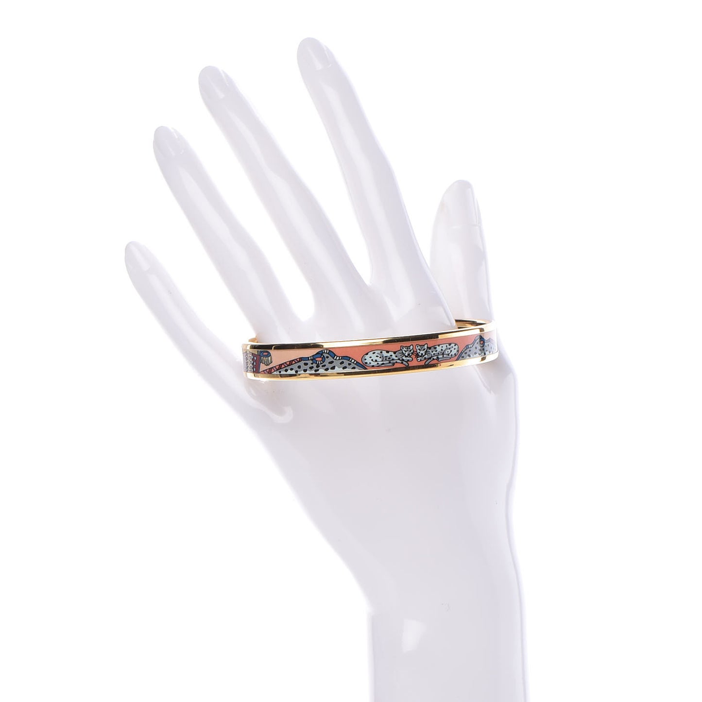 Enamel Printed Narrow Bracelet 70