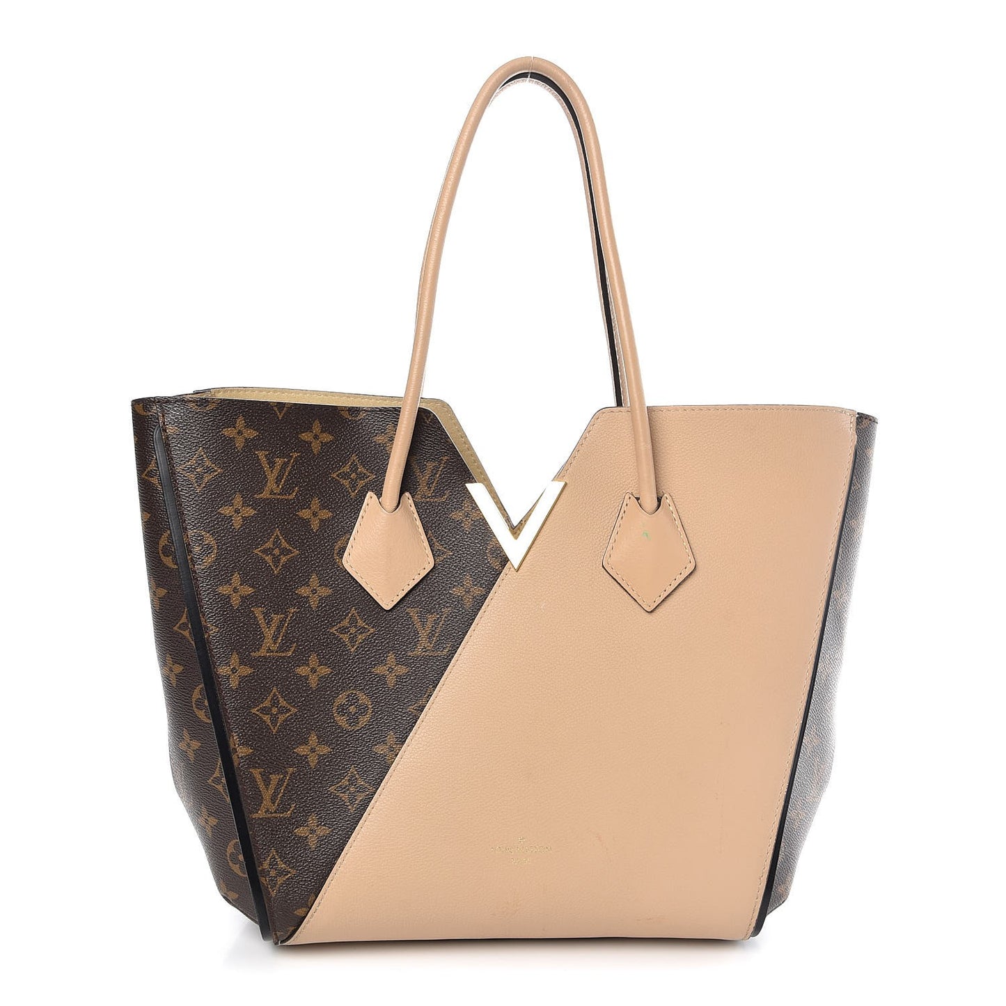 Calfskin Monogram Kimono Tote Dune