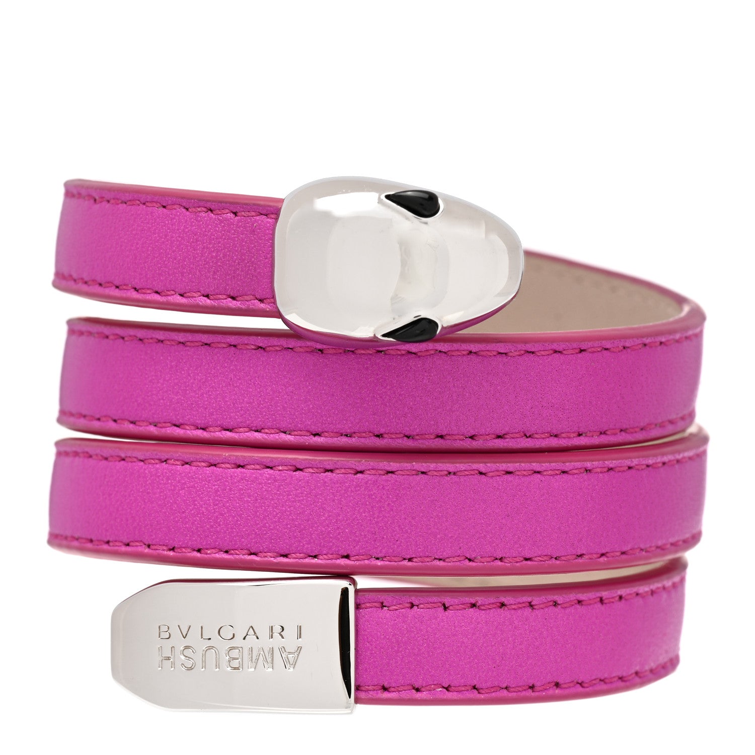 Bulgari X AMBUSH Calfskin Bracelet Pink 1 of 5