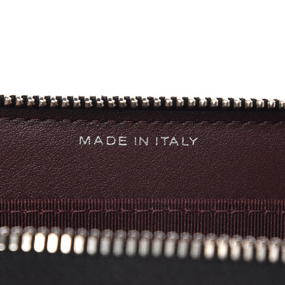 Chanel Caviar Chevron Quilted Zip Coin Purse Black 7 of 9