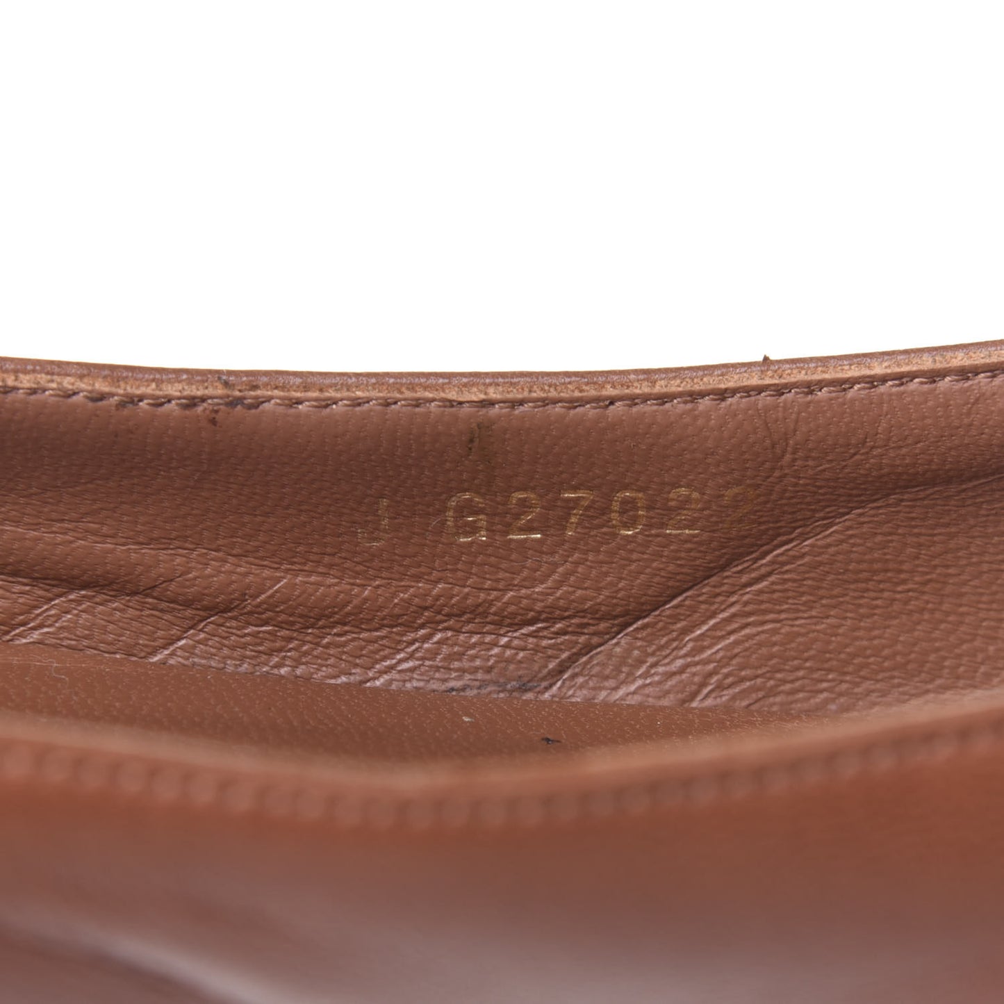 Lambskin Cap Toe CC Ballerina Flats 35.5 Marron Black