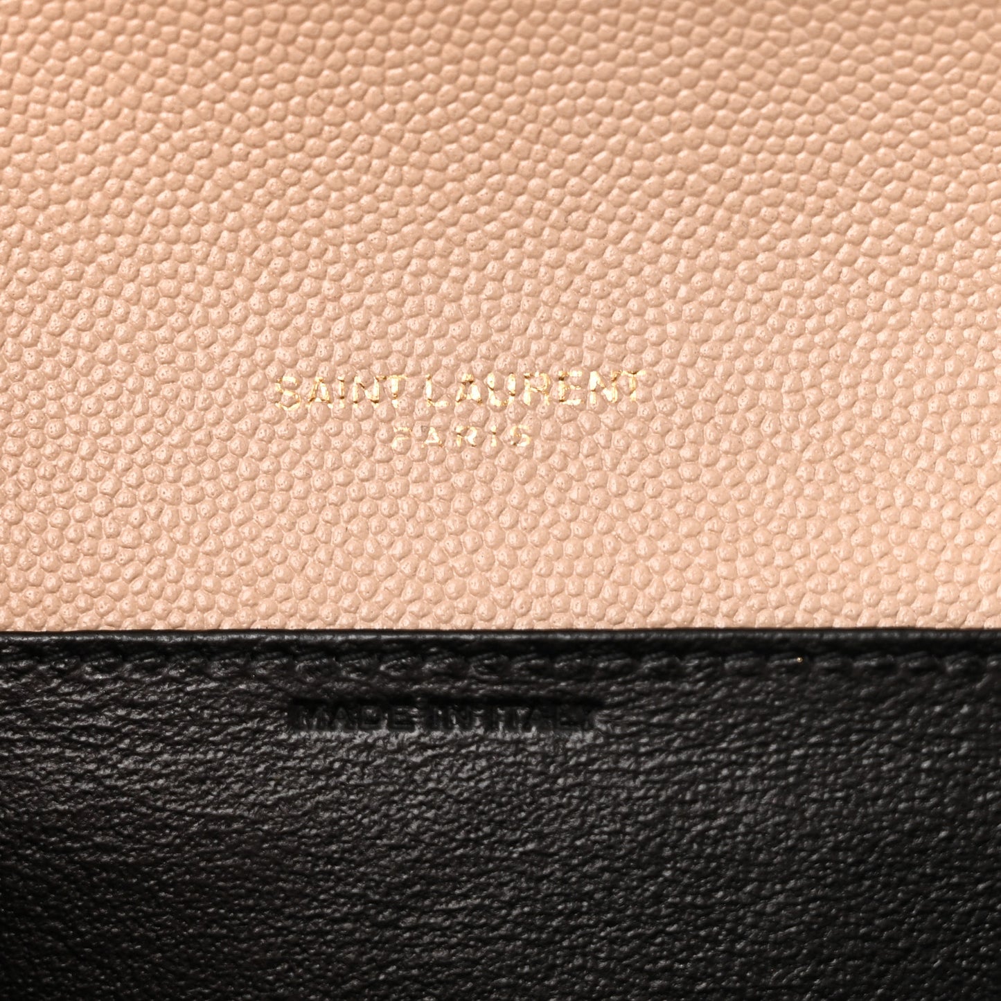 Grain De Poudre Monogram Uptown Chain Wallet Dark Beige