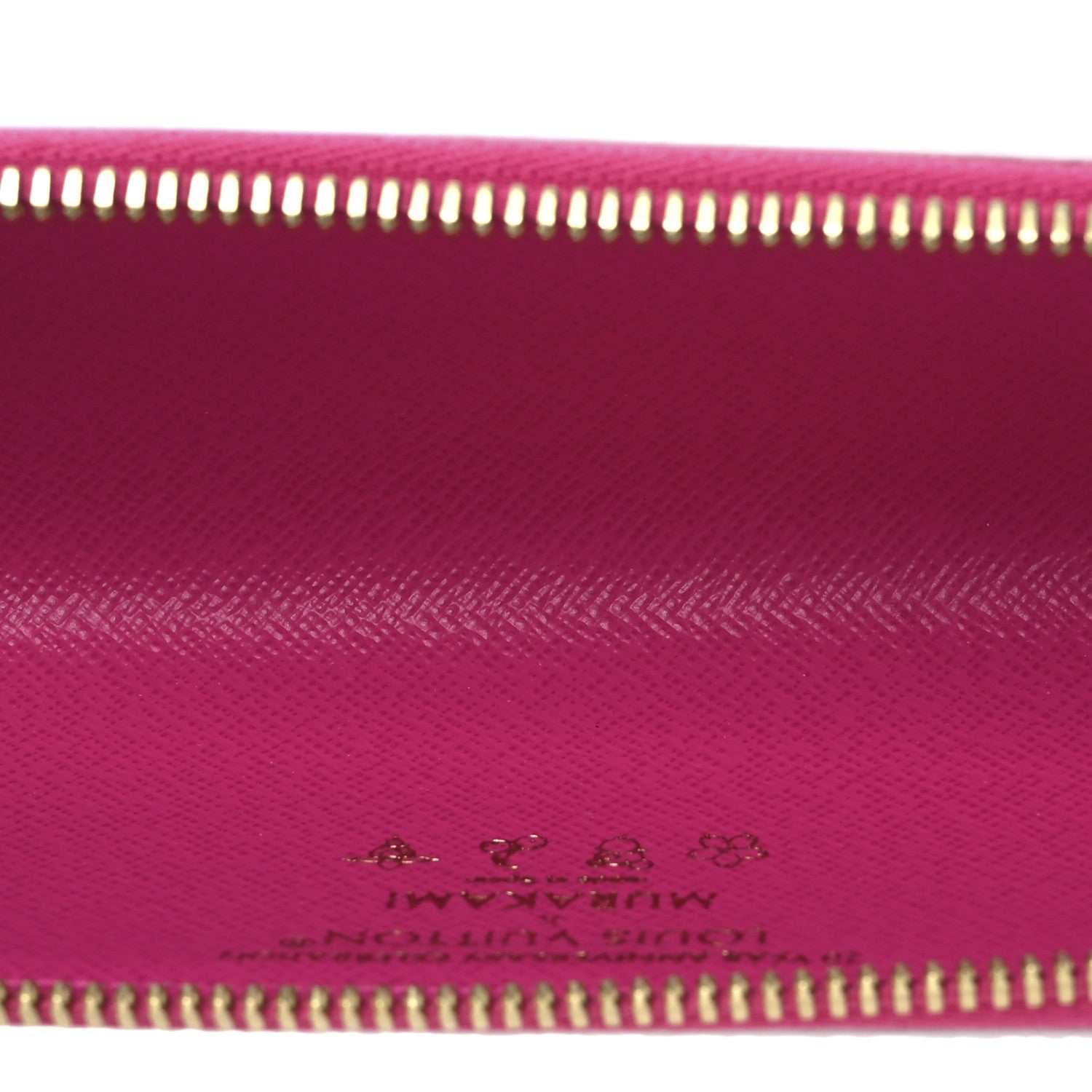 Louis Vuitton LV X TM Monogram Multicolor Charlotte Pencil Pouch Fuchsia 5 of 10