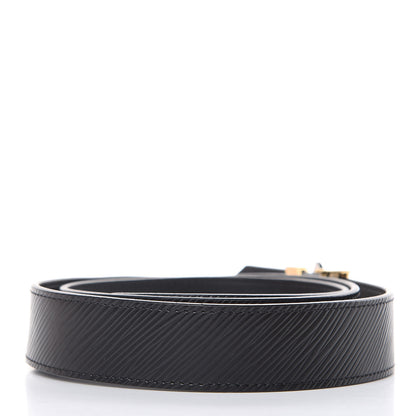 Louis Vuitton Epi 40mm LV Twist Belt 85 34 Black 3 of 7