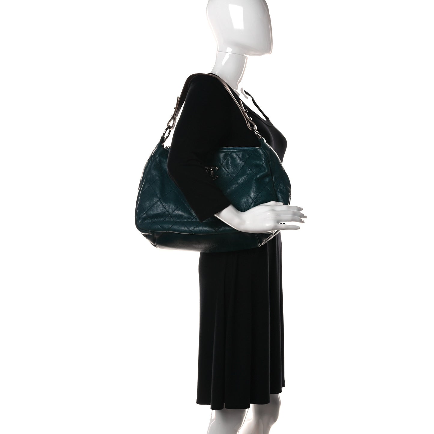 Glazed Calfskin On The Road Hobo Blue
