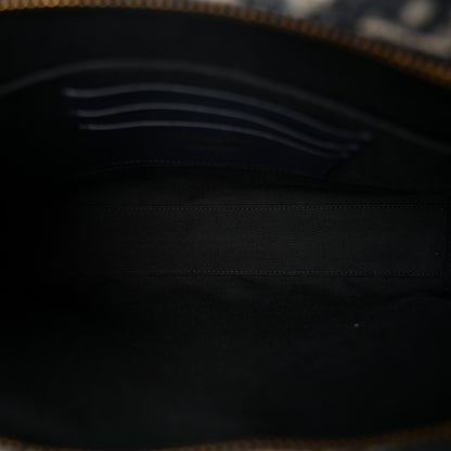 Christian Dior Oblique 30 Montaigne Pouch Blue 4 of 10