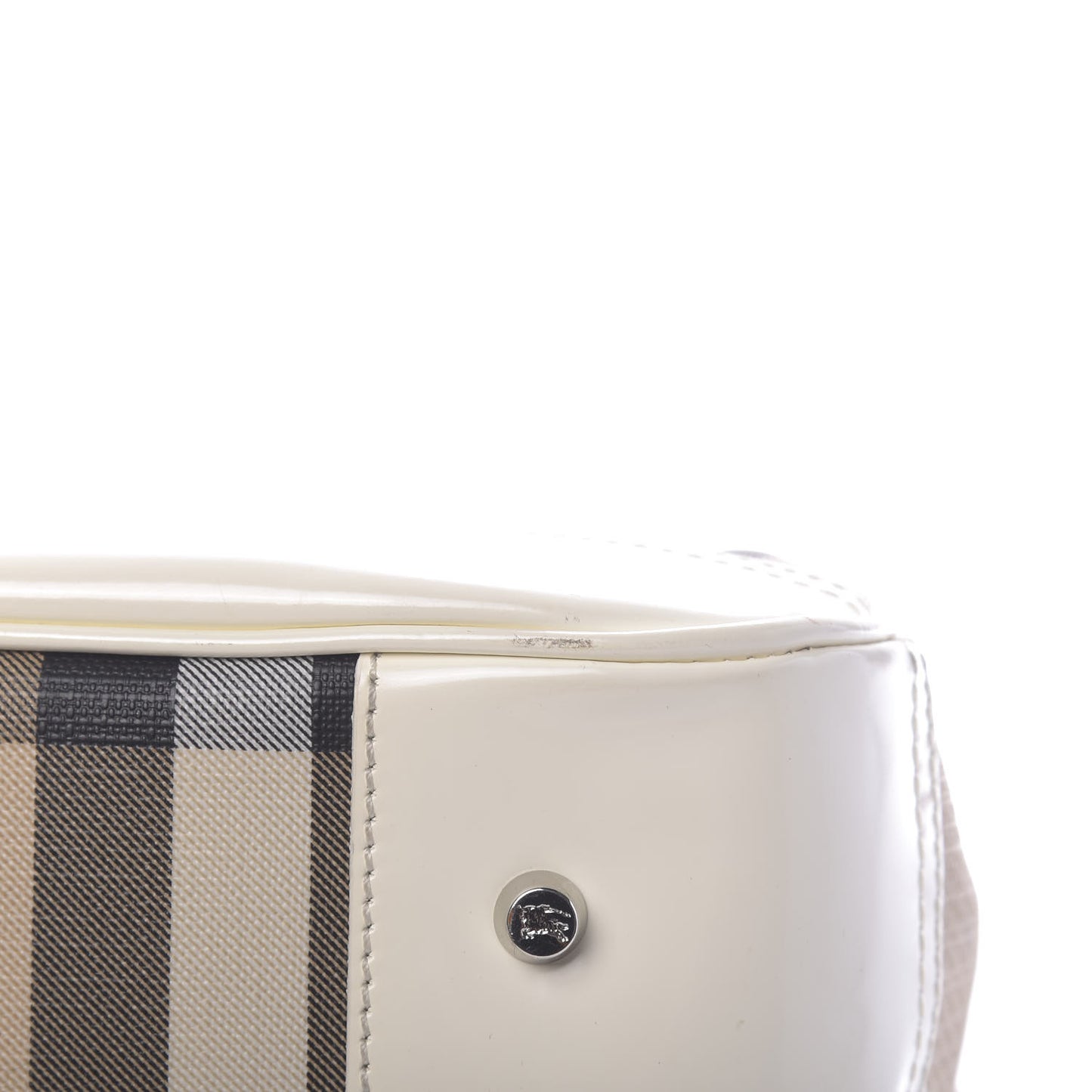 Nova Check Bowling Bag White