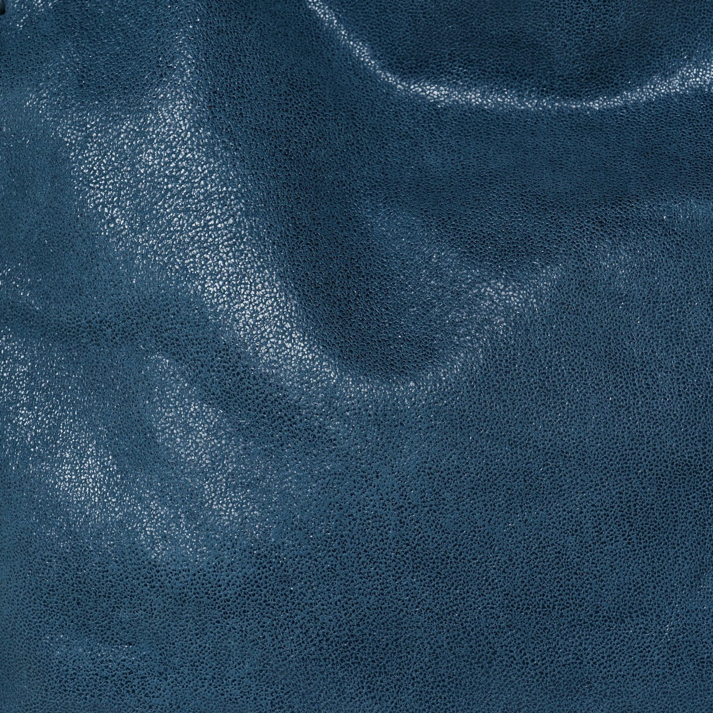 Shaggy Deer Falabella Fold Over Tote Blue