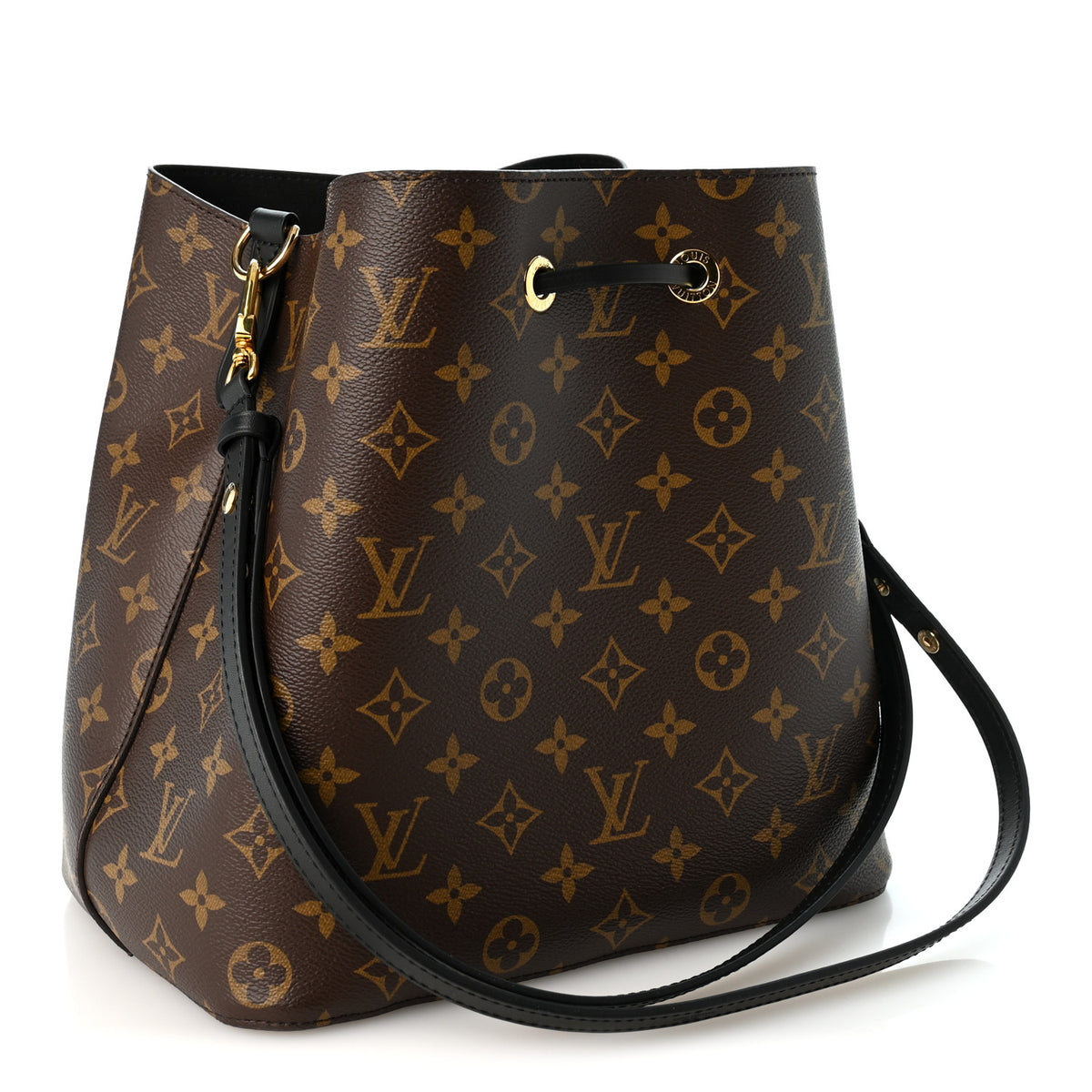 Louis Vuitton Monogram Neonoe MM Black 2 of 9