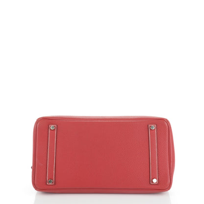 Hermes Togo Birkin 35 Rouge Vif 6 of 24
