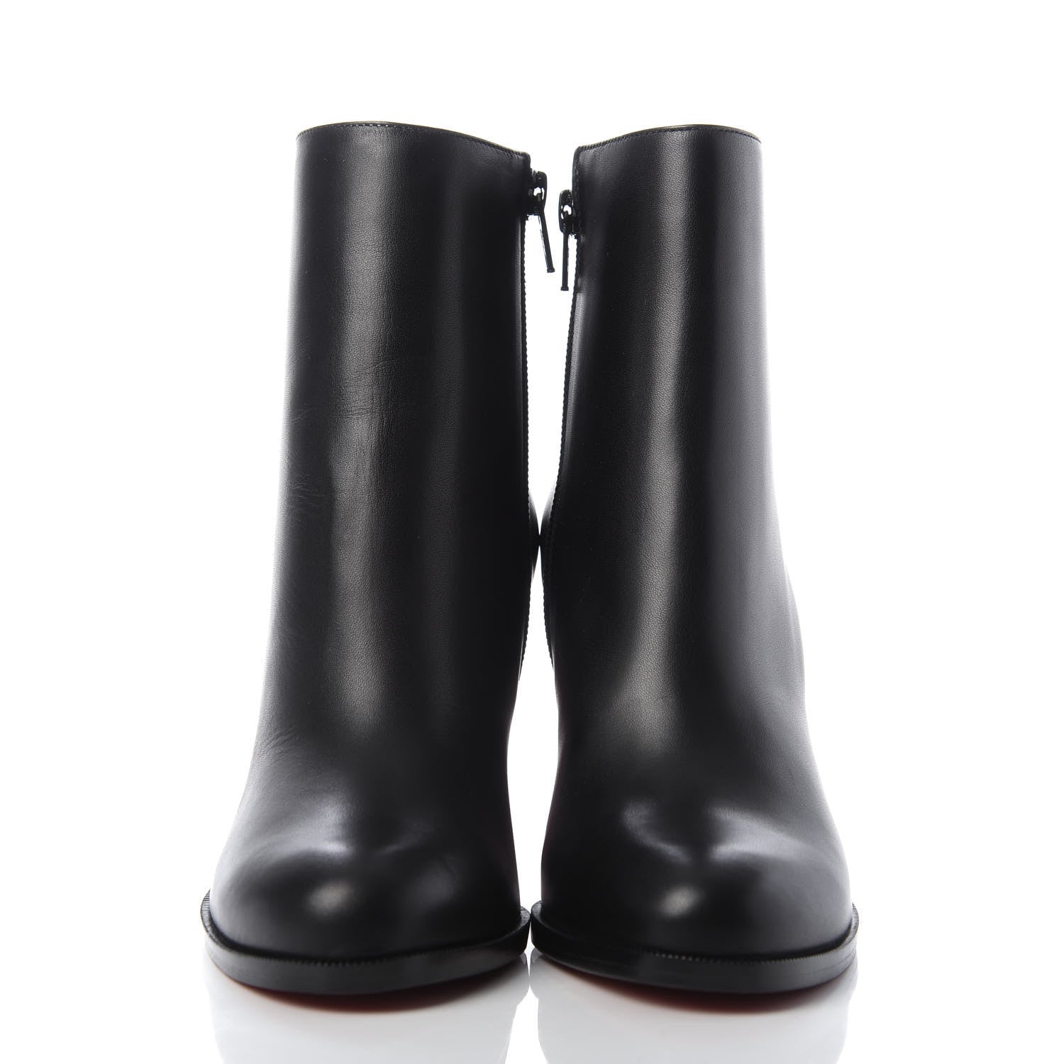 Christian Louboutin Calfskin Adox 85 Ankle Boots 36.5 Black 2 of 8