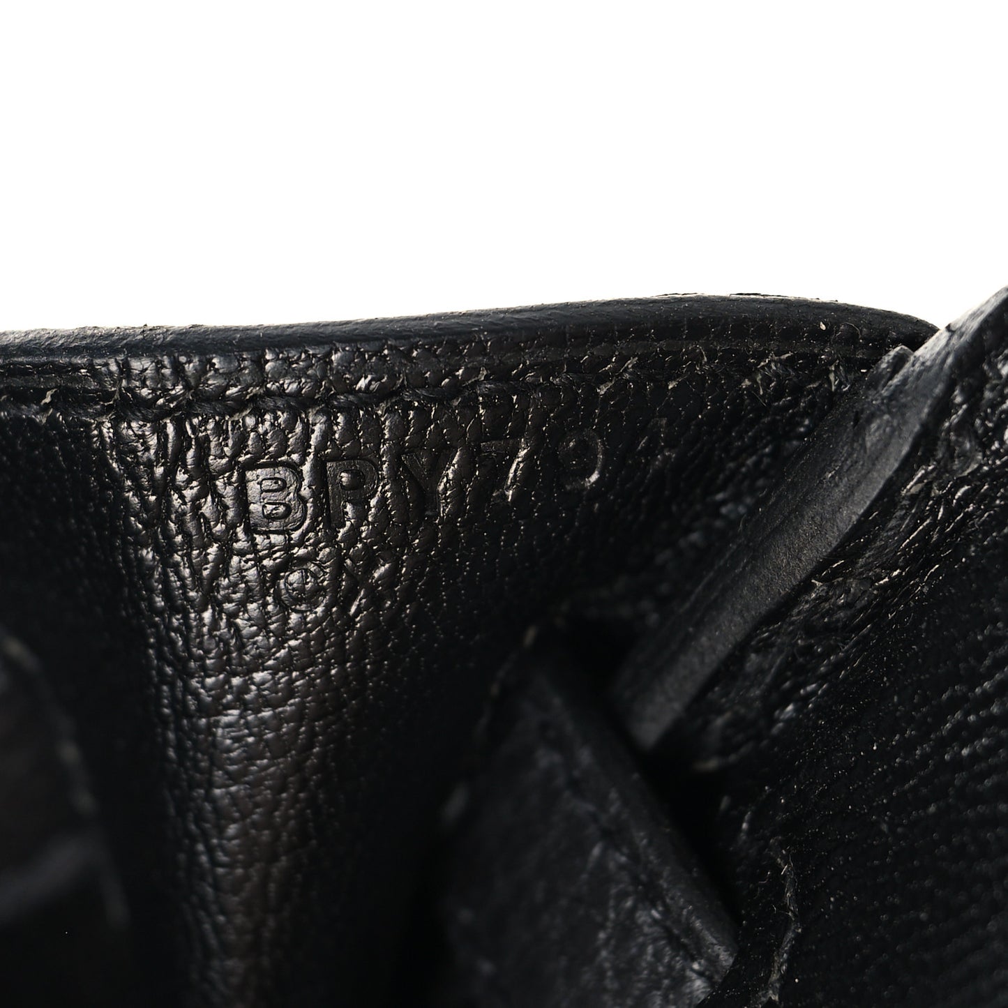 Togo Birkin 25 Black Black