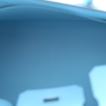 Hermes Epsom Birkin Sellier 25 Celeste 5 of 11